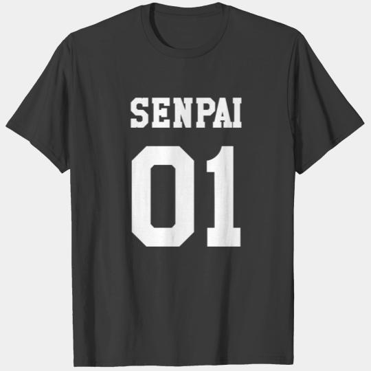 Senpai 01 Gift Otaku Anime Merch Manga Nerd T-shirt