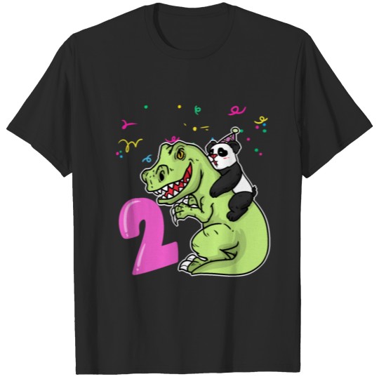 Discover Birthday Party child Gift Idea 2th T-shirt