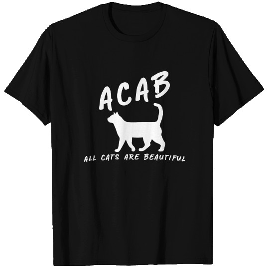 ACAB All Cats are beautiful T-shirt
