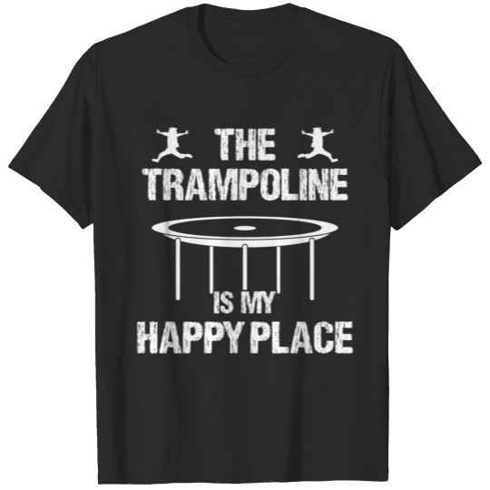 Discover trampoline gift jump to sport to jump gymnastics T-shirt