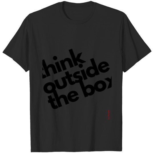 Discover Think Outside The Box T-shirt