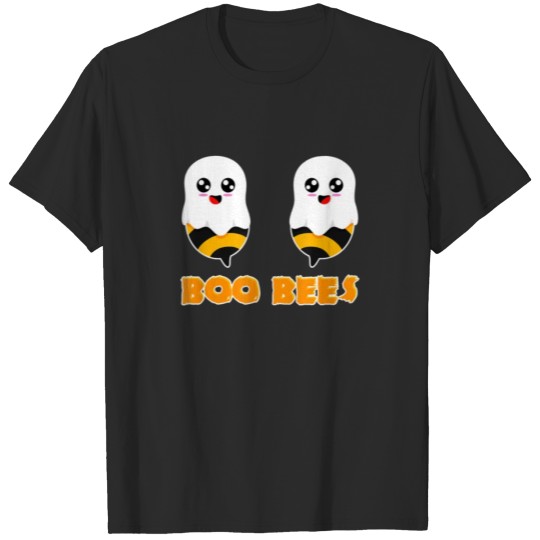 Boo Bees Couples women halloween costume scary T-shirt