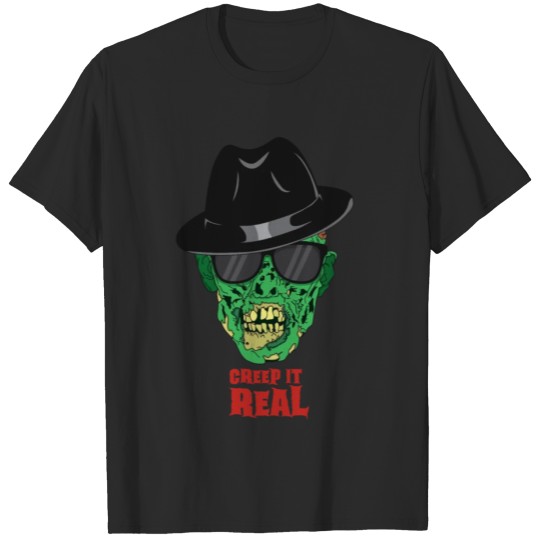 Discover Creep It Real Halloween Zombie Halloween Party T-shirt