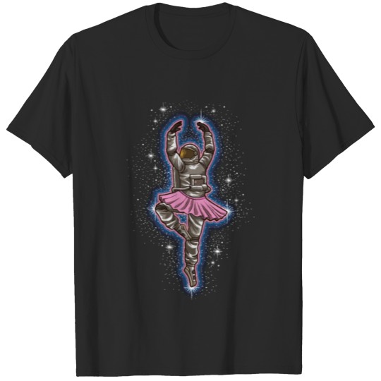Ballerina Astronaut - Dancing in the Galaxy T-shirt