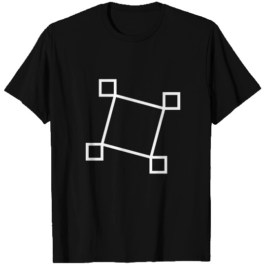 Five Squares - White T-shirt