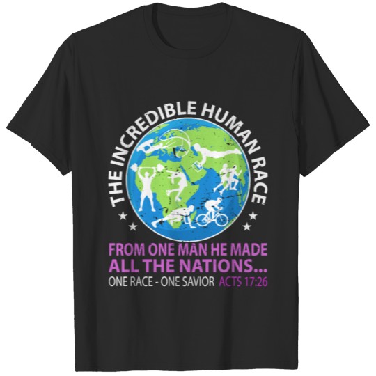 Discover Incredible Race VBS Acts 17:23 Bible Memory Verse T-shirt
