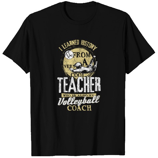 Volleyball coach T-shirt