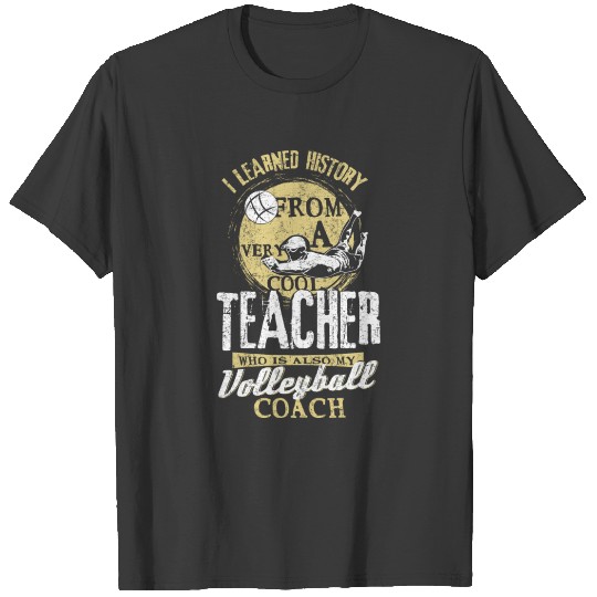 Volleyball coach T-shirt