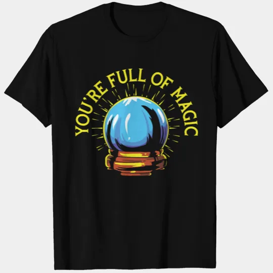 Witch Halloween Magic Crystal Ball T-shirt