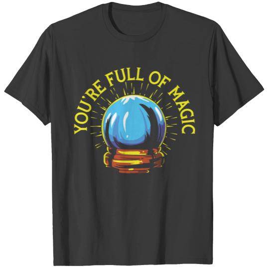 Witch Halloween Magic Crystal Ball T-shirt