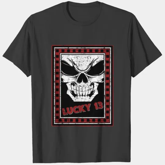 Lucky 13 Skull T-shirt