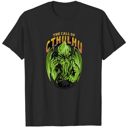 Call of cthulhu devil oct T-shirt