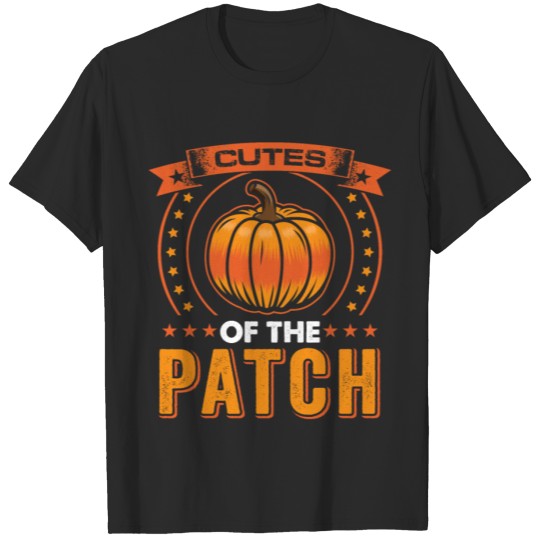 Discover Pumpkin Cutest of the Patch Family Halloween T-shirt