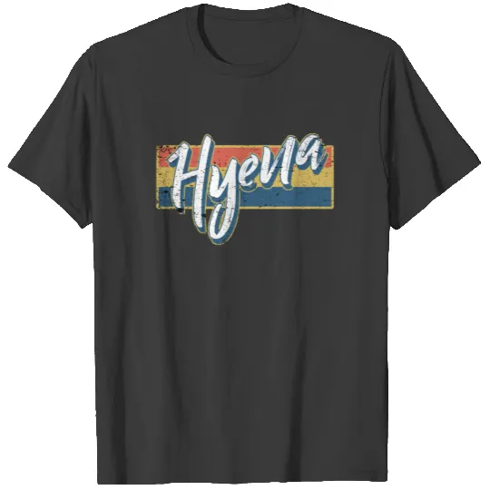 Hyena Retro Gift Idea T-shirt