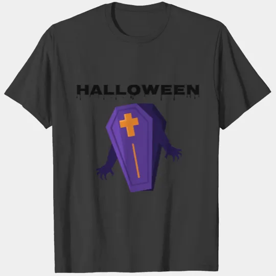 monster in the coffin T-shirt