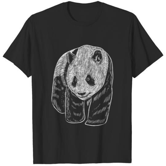 Discover Panda Bear Art Illustration Gift Pandas T-shirt
