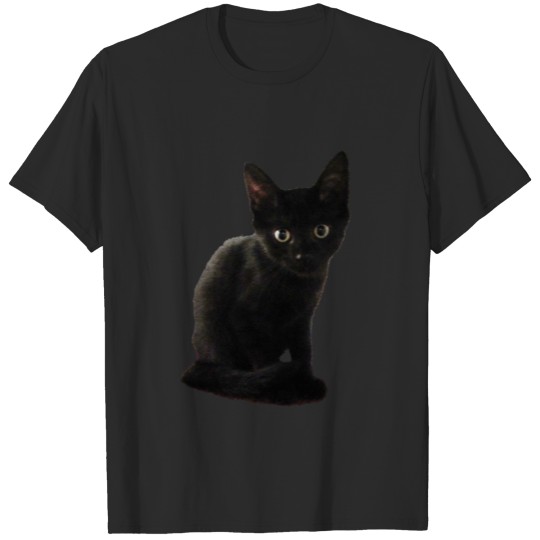 Discover CUTE BLACK KITTEN T-shirt