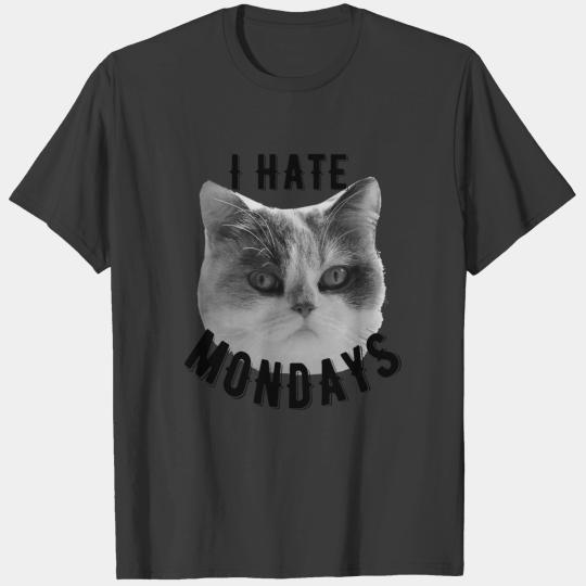 I hate Mondays grumpy cat T-shirt