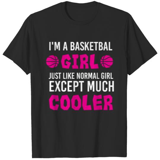 Discover Basketball I'm a basketball Girl Cool Gift Idea T-shirt