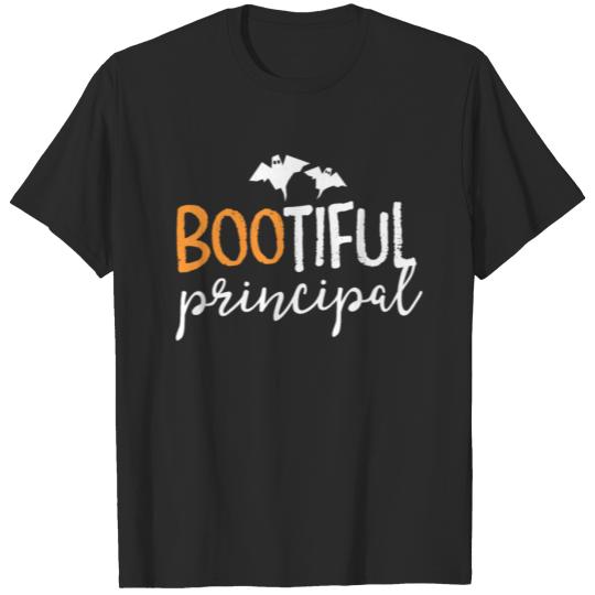Discover Bootiful Principal Funny Beautiful Teacher School T-shirt