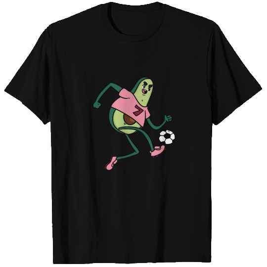 Avocado Soccer Player T-shirt