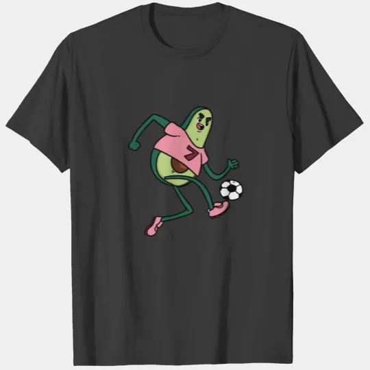Avocado Soccer Player T-shirt