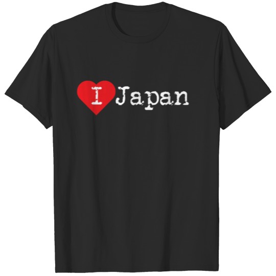 I Heart Japan (love japan) | Bold Designs T-shirt