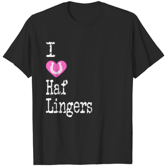 Discover I Heart Haflingers | Love Avelignese Haflinger T-shirt