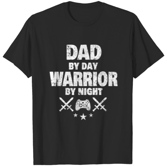 Discover Dad By Day Warrior At Night Samurai Soldier Gamer T-shirt