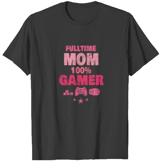 Mom By Day Gamer At Night Nerdy Computer Esports T-shirt