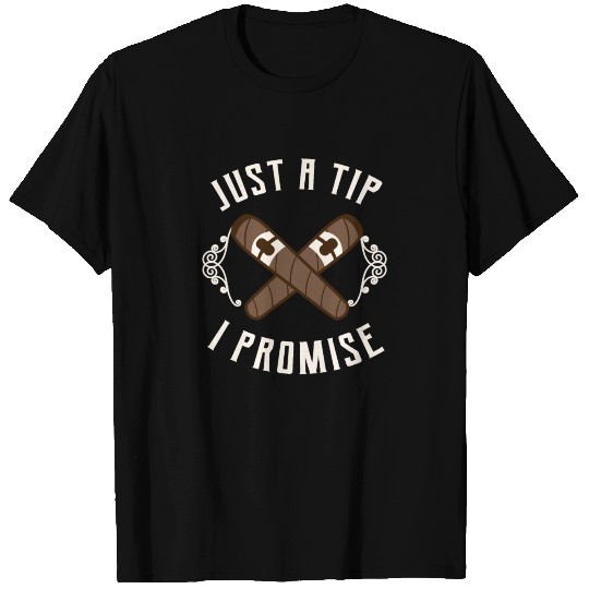 Funny Cigar Just The Tip Retro Tabacco T-shirt