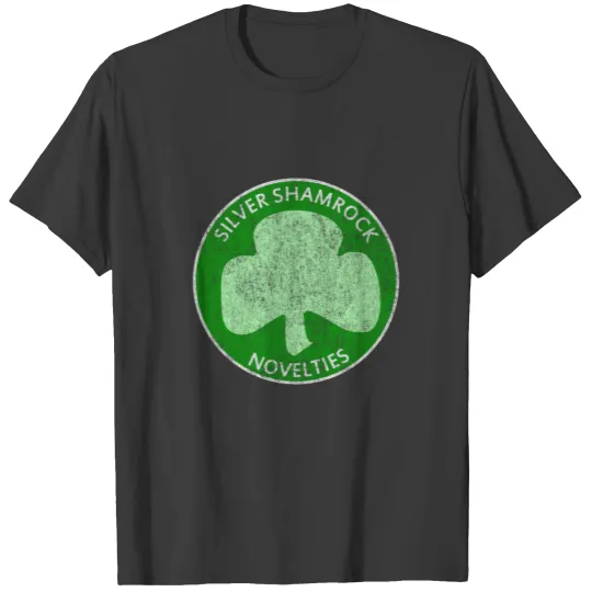 Vintage Silver Shamrock Novelties T-shirt