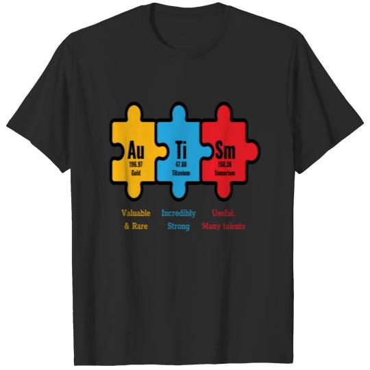Discover Autism Design for Chemistry Lovers T-shirt
