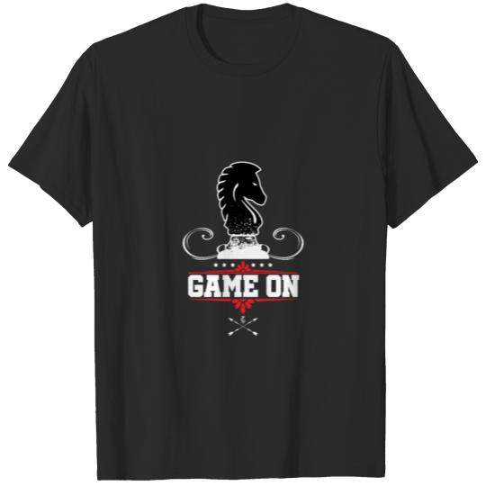Discover Game On Chess Player Checkmate Grand Master T-shirt