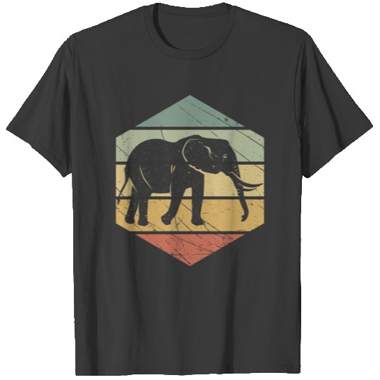 Elephant Retro T-shirt