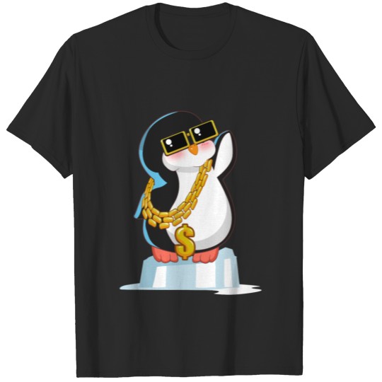 Chibi Anime Gangster Penguin Gangsta Lover T-shirt
