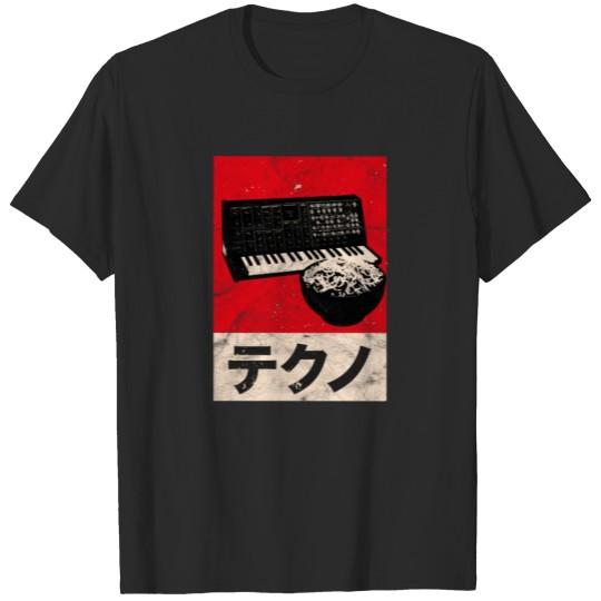 Discover Vintage Analog Japanese Synth Retro Synthesizer T-shirt