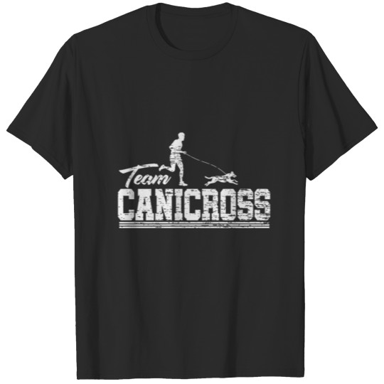 Discover Canicross Running Dog T-shirt