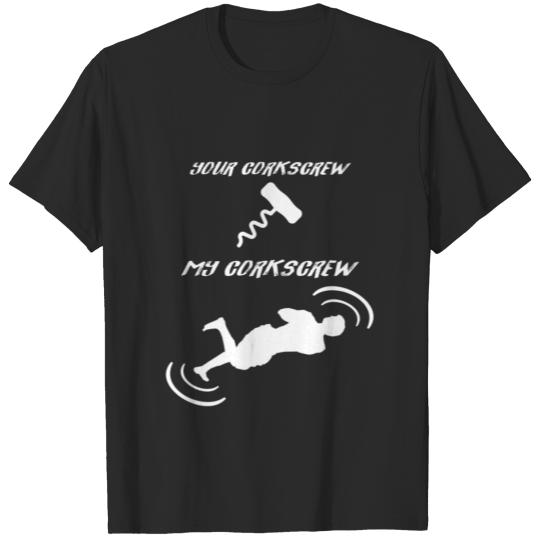 Discover Corkscrew Parkour Tricking Freerunning Gift T-shirt