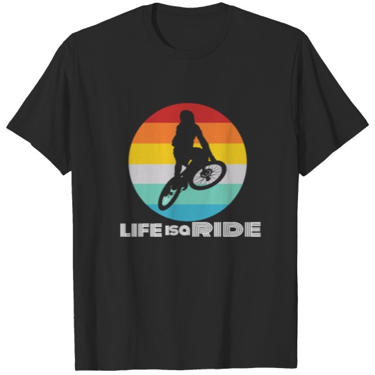 Discover Mountainbike Downhill MTB Freerider Gift Biker T-shirt