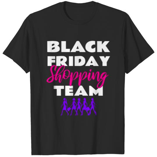 Discover Black Friday Shopping Team T-shirt
