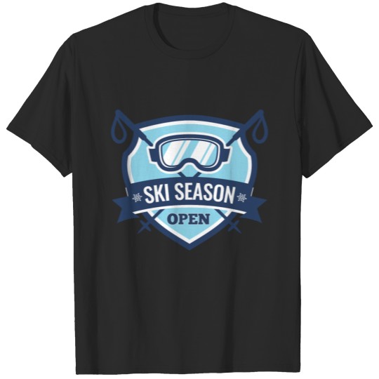 Discover Ski opening Snow Mountain Wintersports T-shirt
