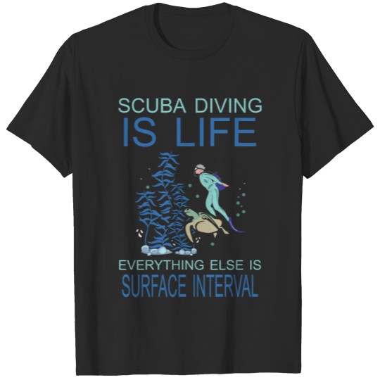 Discover Diving Depth Snorkeling Sea Diver Dive Deep T-shirt