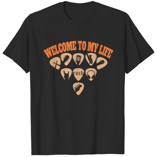 Discover music lovers shirt welcome to my life T-Shirt T-shirt