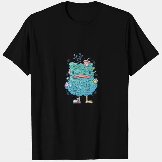 Burning Man Psychedelic Monster T-shirt