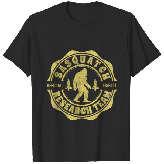 Discover Bigfoot Shirt Finding Sasquatch Research Team Men T-shirt