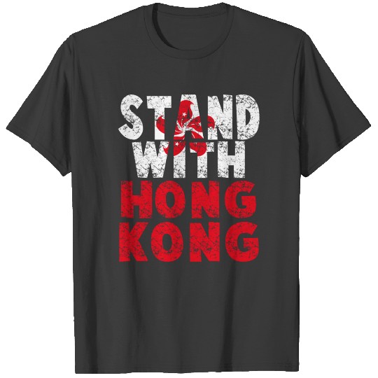 hong kong flag free hong kong T-shirt