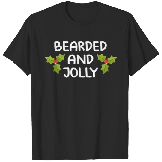 Discover BEARDED AND JOLLY T-shirt