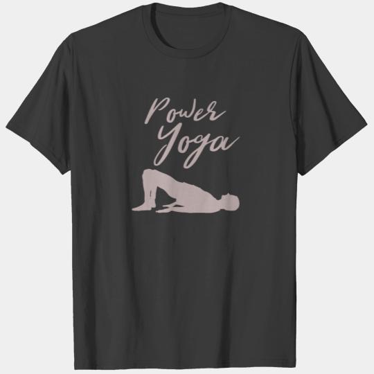Power Yoga for men shirts yoga power T-shirt