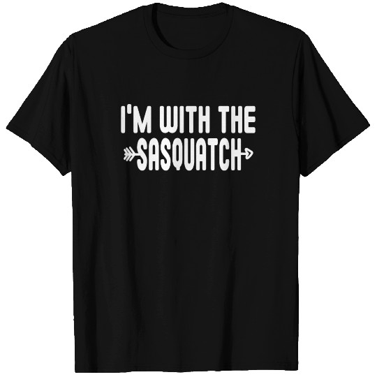 I'm With sasquatch Easy Halloween Costume T-shirt
